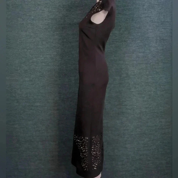 Clover Canyon Neoprene Laser Cut Out Midi-Dress - Picture 5 of 16